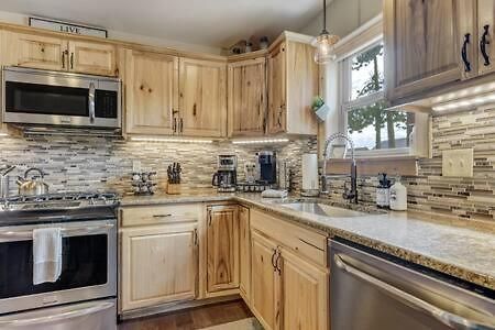 וודלנד פארק Cabin~Views~Heart Of Town~W&D~Fireplace~Kitchen מראה חיצוני תמונה